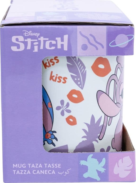 Disney Stitch - Tazza in ceramica in confezione regalo della collezione Stitch & Angel 325 ml - 5