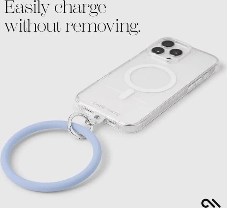 Case-Mate Phone Bangle - Wrist Strap for Smartphone (Pale Blue) - 3
