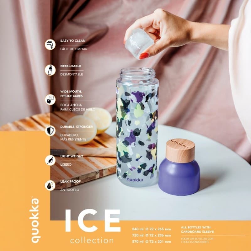 Quokka Ice - Borraccia ecozen 720 ml (blu crepuscolo) - 2