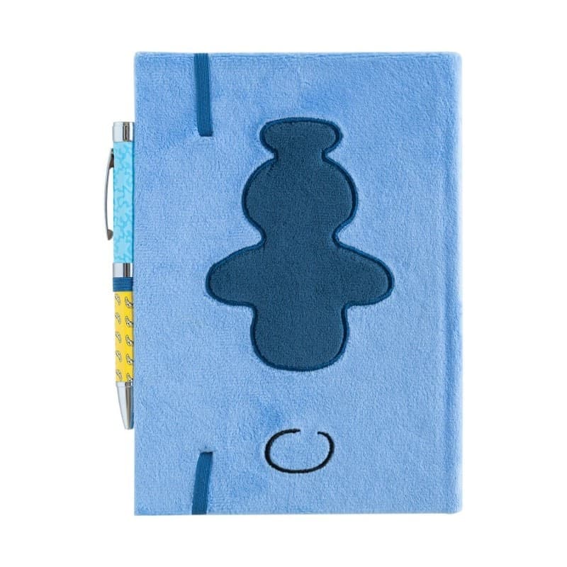 Disney Stitch - Quaderno A5 in peluche + penna torcia della collezione Tropical - 2