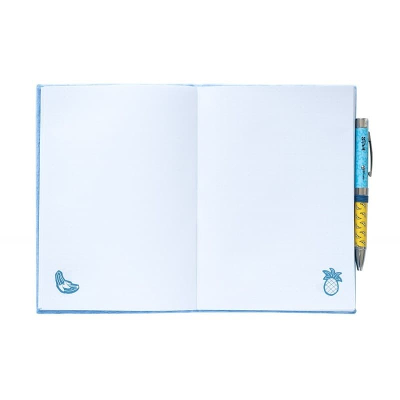 Disney Stitch - Quaderno A5 in peluche + penna torcia della collezione Tropical - 11