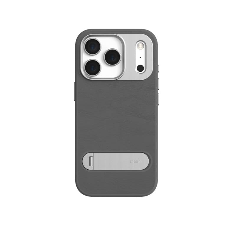 Moshi Kameleon MagSafe - Case iPhone 17 Pro with Stand Function (Midnight Gray) - 2
