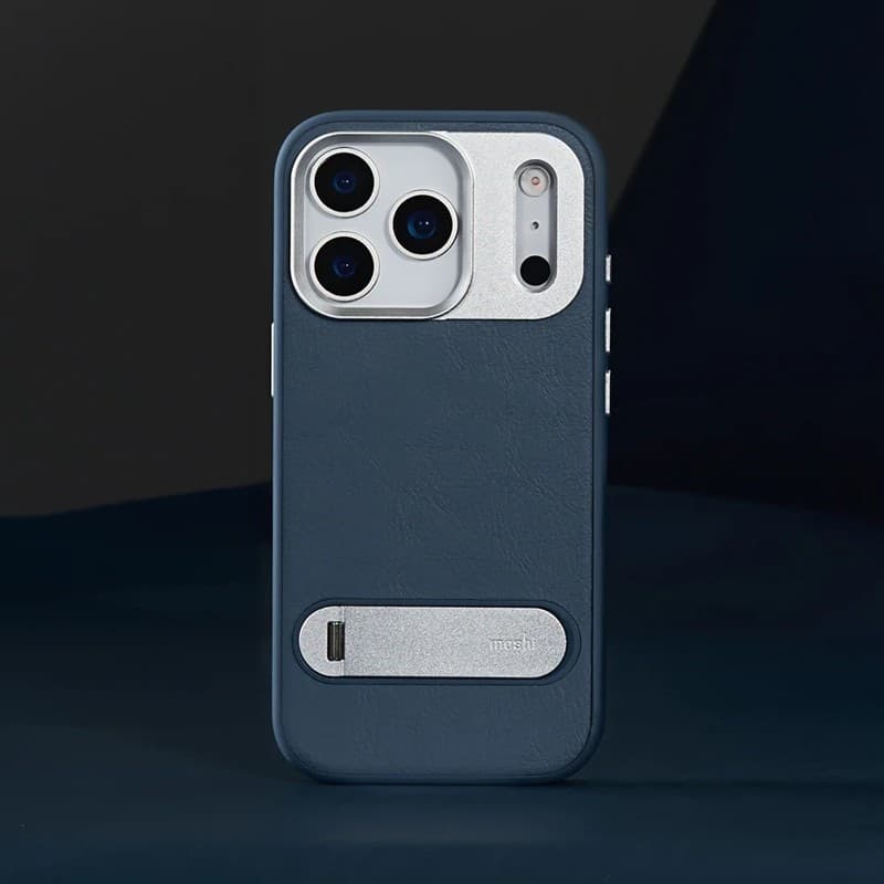 Moshi Kameleon MagSafe - Case iPhone 17 Pro with Stand Function (Midnight Gray) - 15