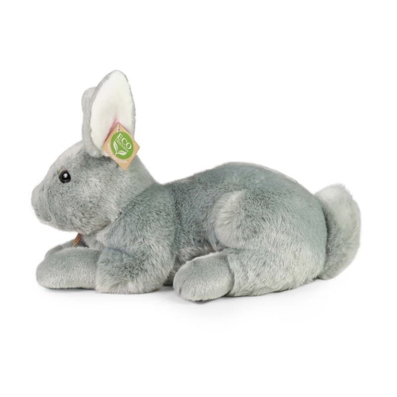 Rappa - Plush Realistic Bunny 33 cm Eco-Friendly - 7