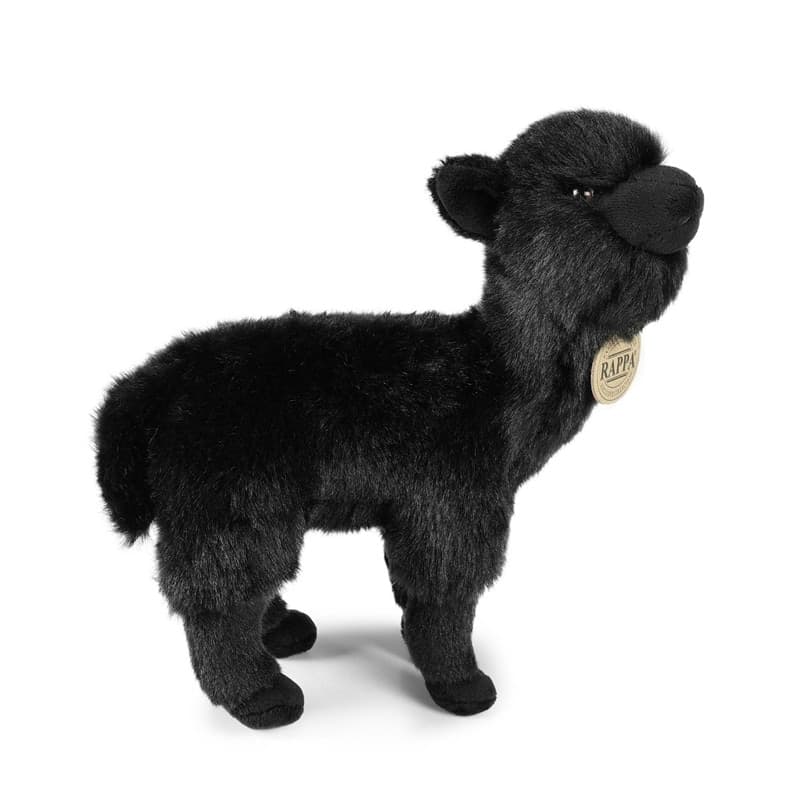 Rappa - Plush Realistic Black Llama 23 cm Eco-Friendly - 3