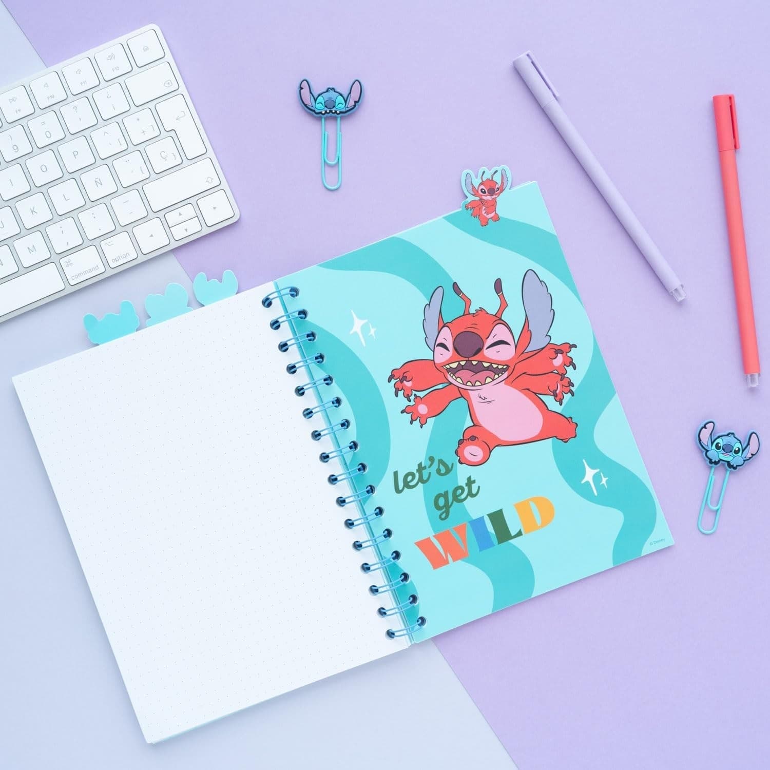 Disney Stitch - Quaderno A5 / Quaderno della collezione Waves - 13