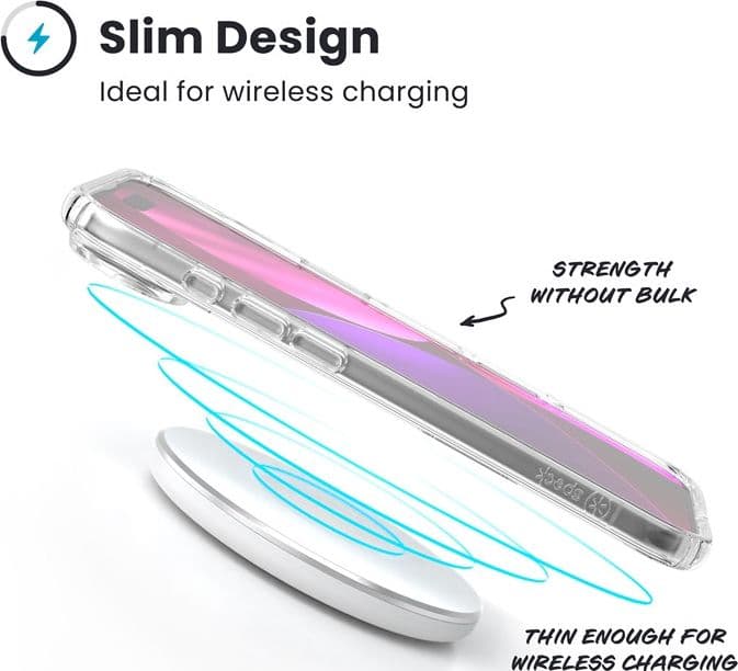 Speck Presidio Perfect-Clear - Custodia per iPhone Air (trasparente) - 3