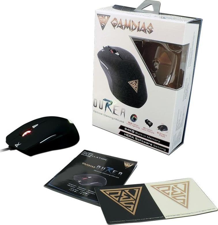 Gamdias Ourea Optical Mouse (2500 DPI) - 12