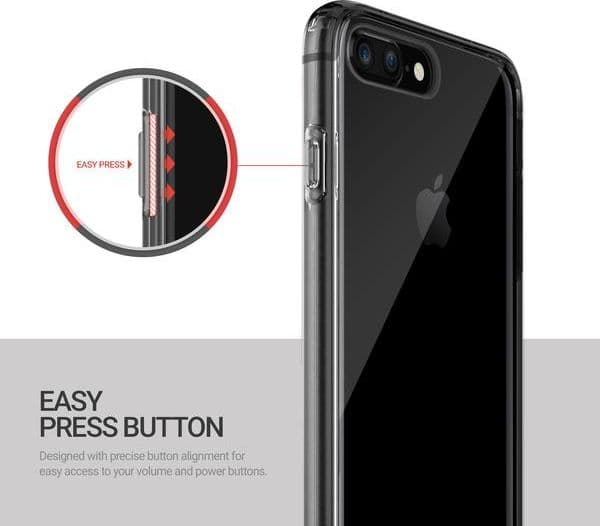 Obliq Naked Shield - Case for iPhone 7 Plus (Smoky Black) - 4