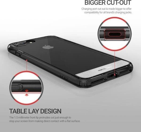 Obliq Naked Shield - Case for iPhone 7 Plus (Smoky Black) - 8