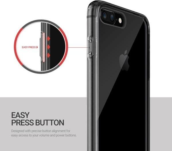 Obliq Naked Shield - Case for iPhone 7 Plus (Smoky Black) - 9