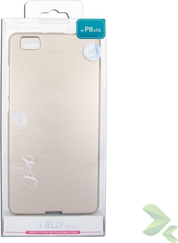 Mercury I-Jelly - Case for Huawei P8 Lite (Gold) - 2