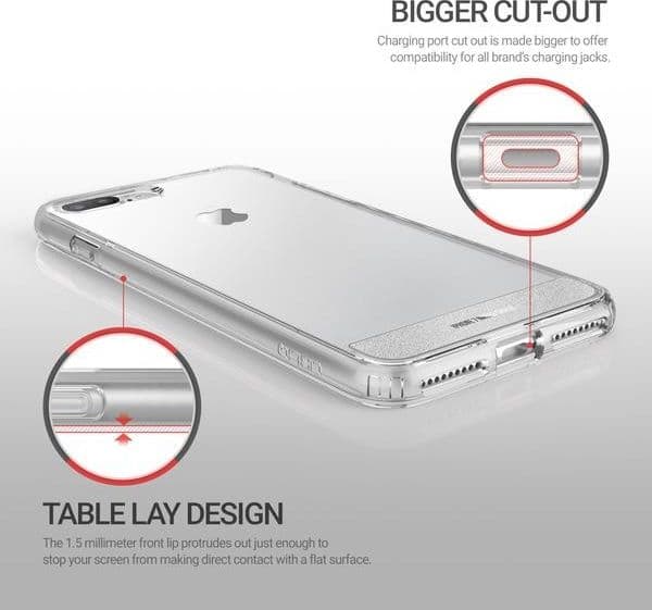 Obliq Naked Shield - Case for iPhone 7 Plus (Clear) - 7