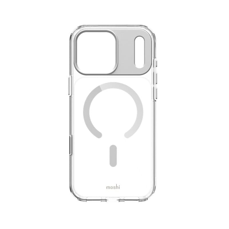 Moshi iGlaze MagSafe - Case iPhone 17 Pro Max (Luna Silver) - 11
