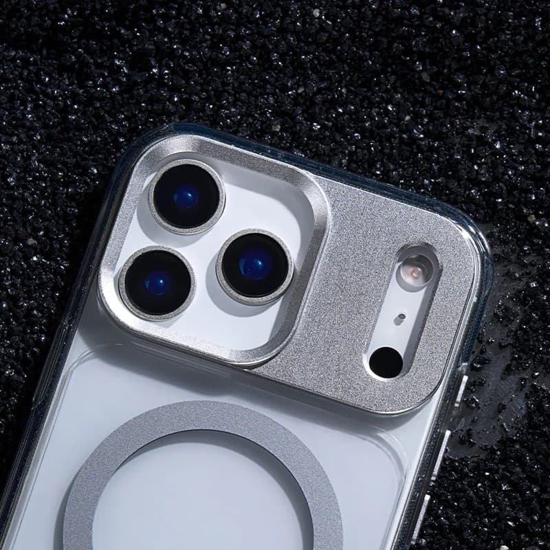 Moshi iGlaze MagSafe - Case iPhone 17 Pro Max (Luna Silver) - 13