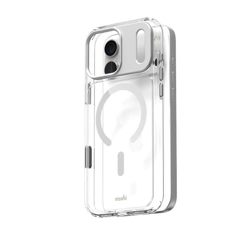 Moshi iGlaze MagSafe - Case iPhone 17 Pro Max (Luna Silver) - 9
