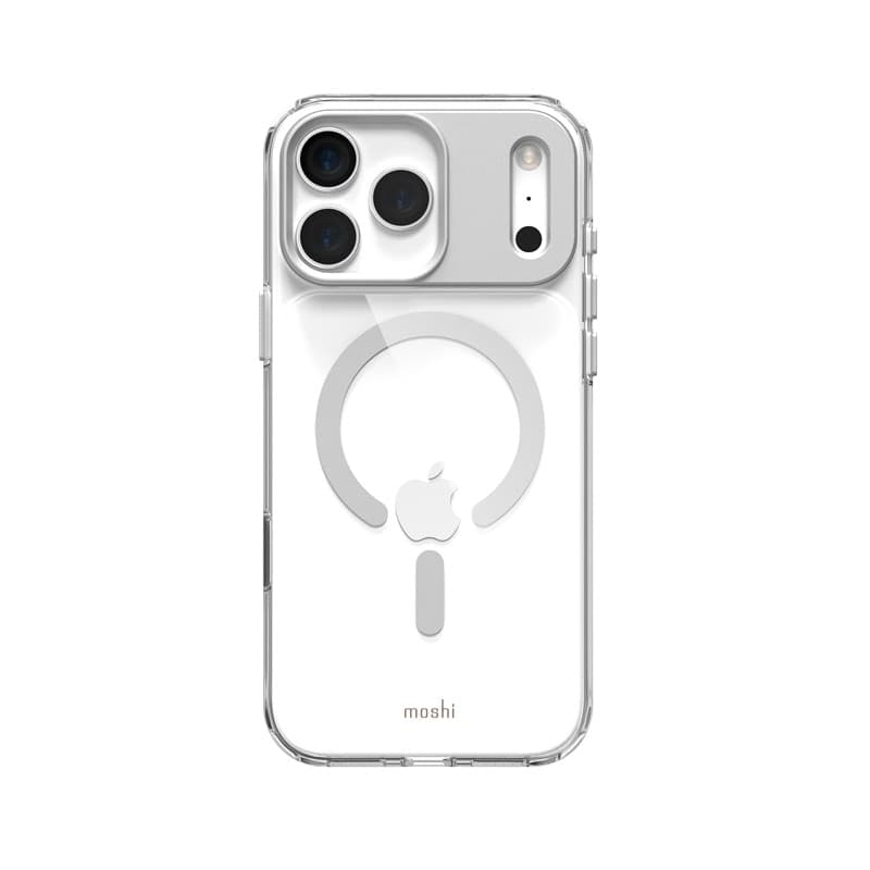 Moshi iGlaze MagSafe - Case iPhone 17 Pro Max (Luna Silver) - 10