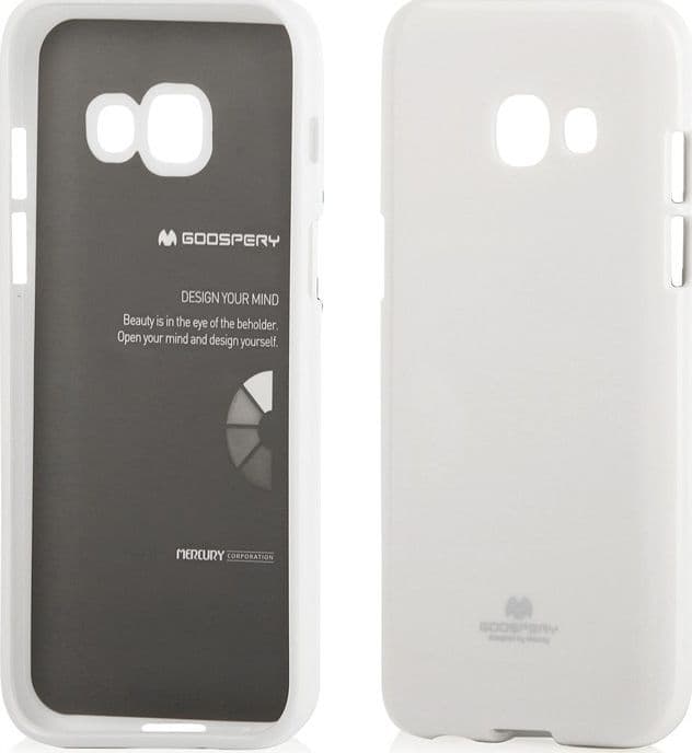 Mercury Jelly - Case for Samsung Galaxy A3 (2017) (White) - 3