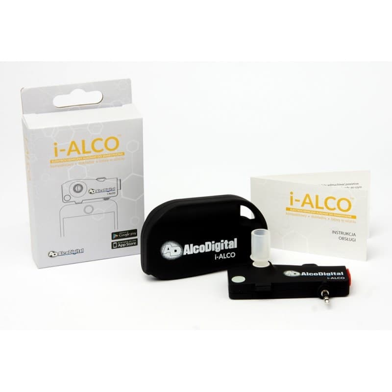 AlcoDigital i-ALCO - Electrochemical Breathalyser for smartphone (Android / iOS) - 2