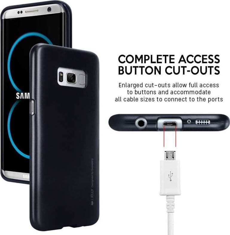 Mercury I-Jelly - Case for Samsung Galaxy S8+ (Black) - 10