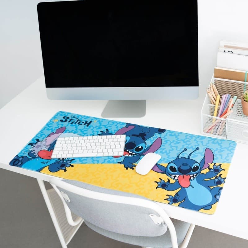 Disney Stitch - Tappetino da gioco/scrivania XXL (80 x 35 cm) - 18