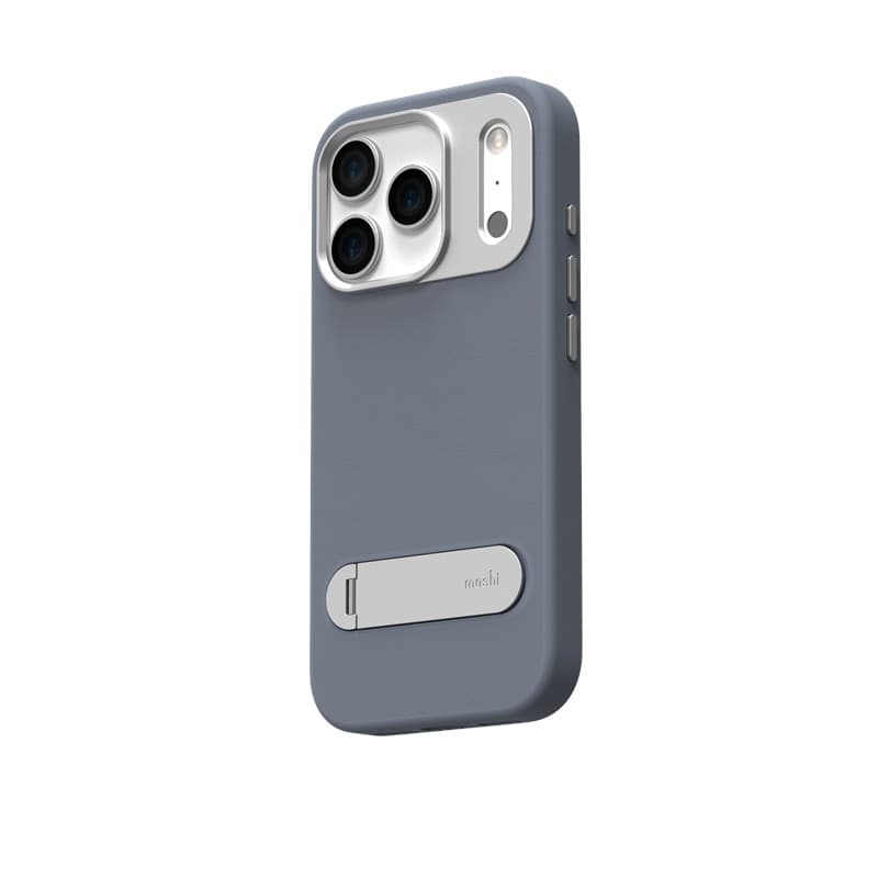 Moshi Kameleon MagSafe - Case iPhone 17 Pro with Stand Function (Dusk Blue) - 12