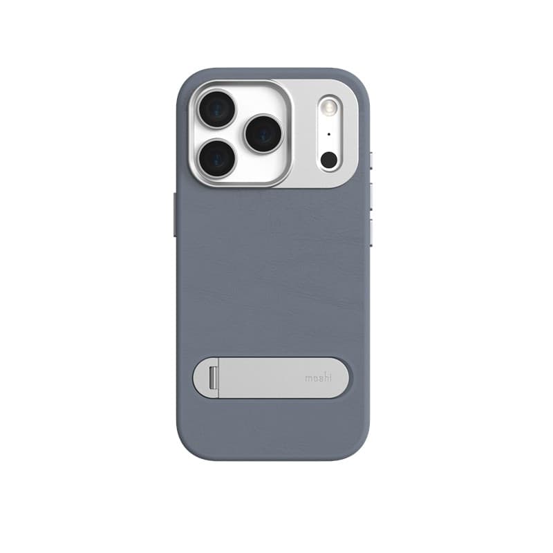 Moshi Kameleon MagSafe - Case iPhone 17 Pro with Stand Function (Dusk Blue) - 13