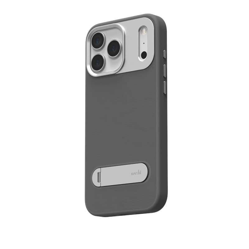 Moshi Kameleon MagSafe - Case iPhone 17 Pro Max with Stand Function (Midnight Gray) - 12