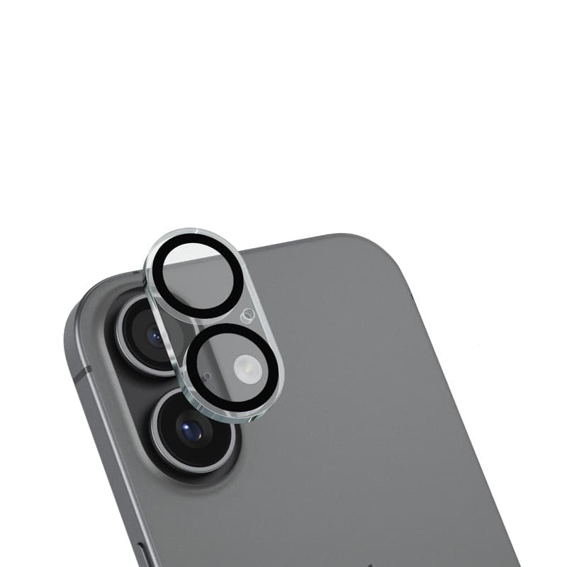 Crong Lens Shield - Vetro per la fotocamera e l'obiettivo dell'iPhone 17 - 6