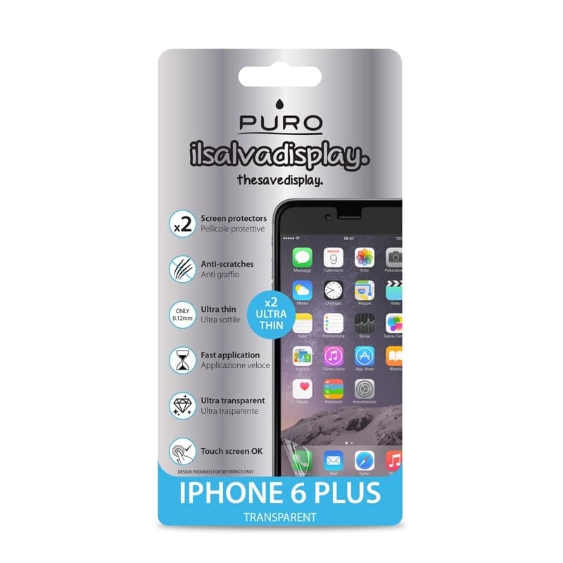 PURO Two films for the screen - iPhone 6s Plus / iPhone 6 Plus - 4