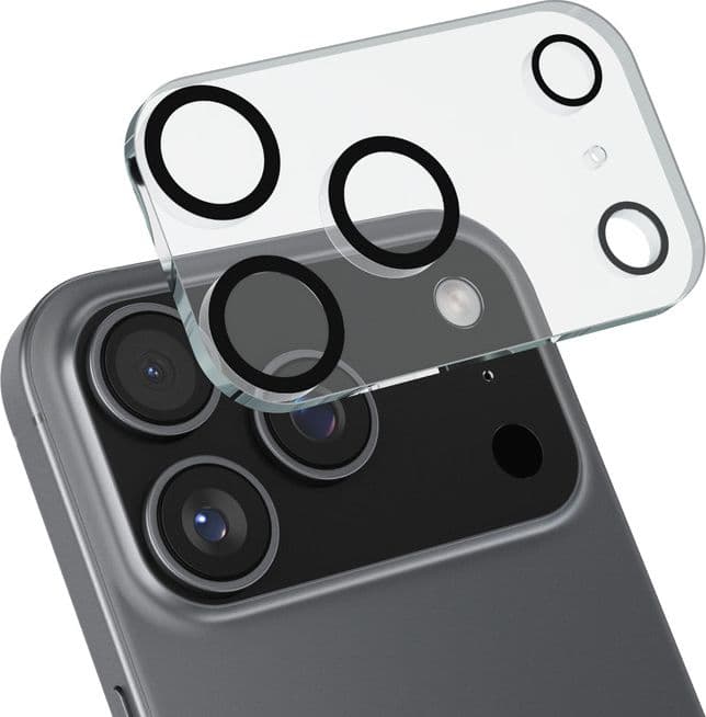 Crong Lens Shield - Vetro per la fotocamera e l'obiettivo dell'iPhone 17 Pro Max