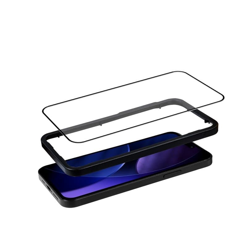Crong 3D Armor Glass - Vetro temperato per iPhone Air + cornice di installazione - 9