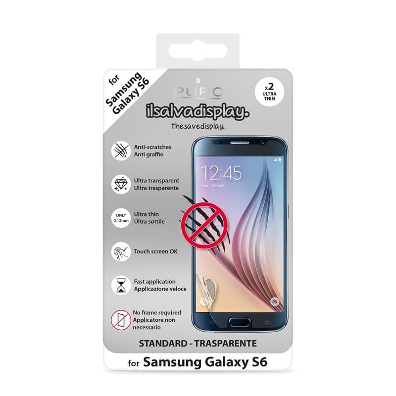 PURO Two films for the screen - Samsung Galaxy S6 - 2