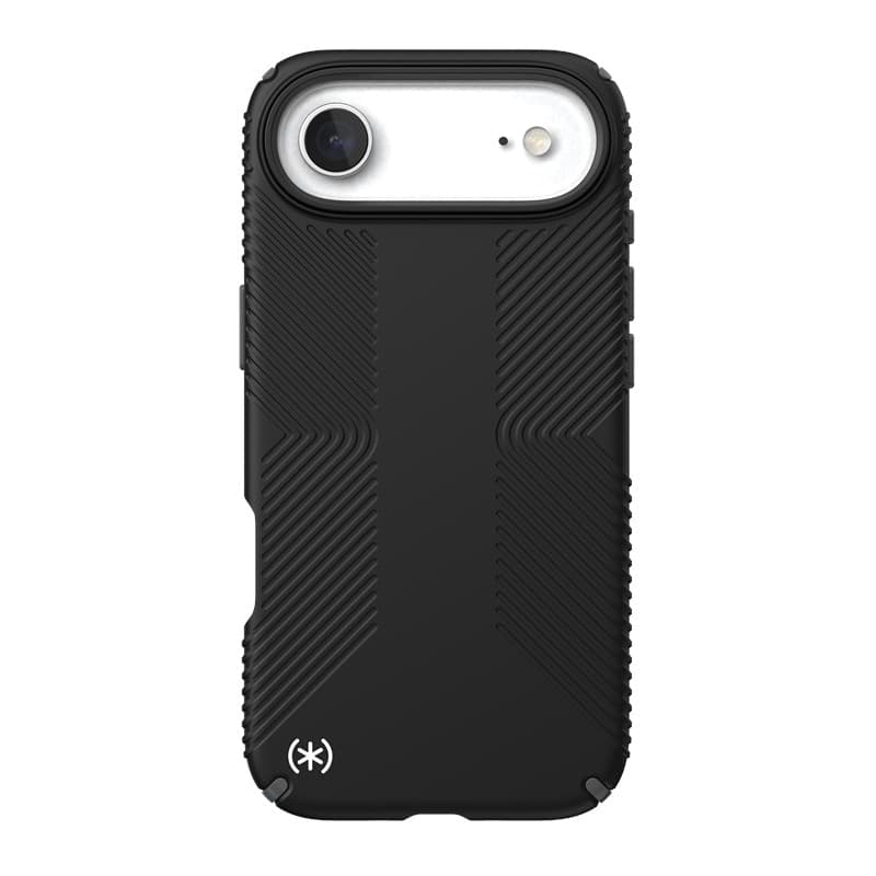 Speck Presidio2 Grip MagSafe - Custodia per iPhone Air (Nero / Grigio ardesia / Bianco) - 8