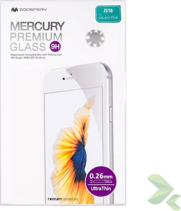 Mercury Premium Glass - Tempered Glass Screen Protector 9H for Samsung Galaxy J5 (2016) - 2