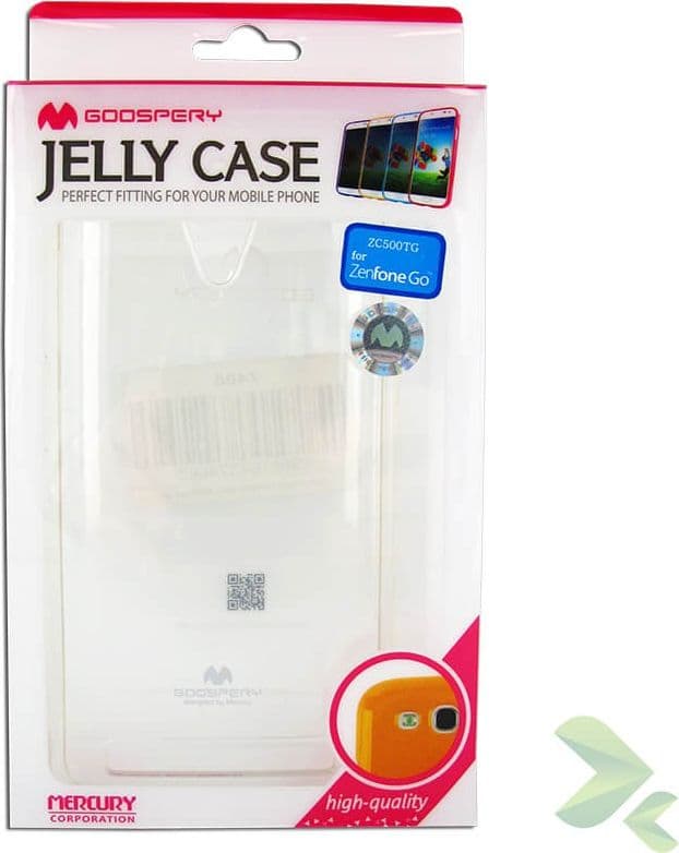 Mercury Transparent Jelly - Case for Asus Zenfone Go 5.0 (Clear) - 2
