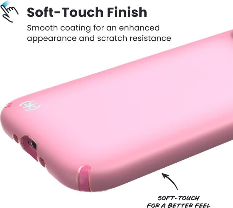 Speck Presidio Lux MagSafe - Custodia Air per iPhone (Rosa Ibis / Ibis Scuro / Verde Kanon) - 3