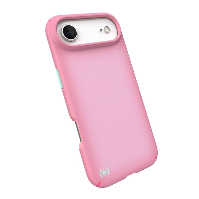 Speck Presidio Lux MagSafe - Custodia Air per iPhone (Rosa Ibis / Ibis Scuro / Verde Kanon) - 7