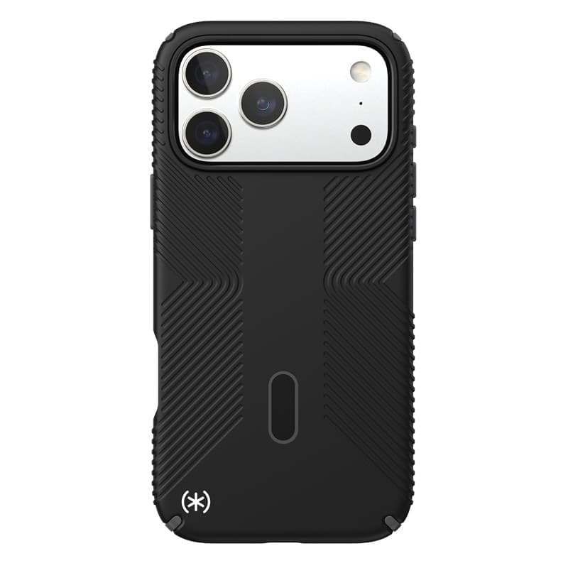Custodia Speck Presidio2 Grip ClickLock e MagSafe per iPhone 17 Pro Max (nero / grigio / bianco) - 8
