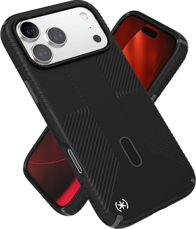 Custodia Speck Presidio2 Grip ClickLock e MagSafe per iPhone 17 Pro Max (nero / grigio / bianco) - 10