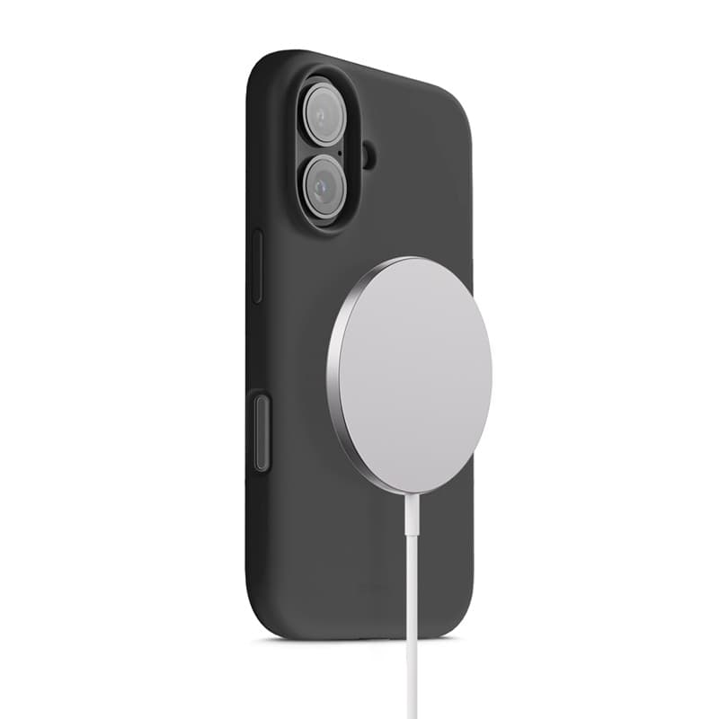 Crong Color Cover Magnetic - Custodia MagSafe per iPhone 17 (Nero) - 7
