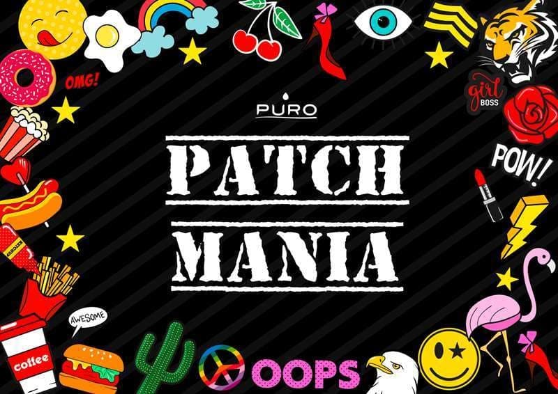 PURO Patch Mania - Case for Samsung Galaxy A3 (2017) containing 5 stickers (yellow) - 8
