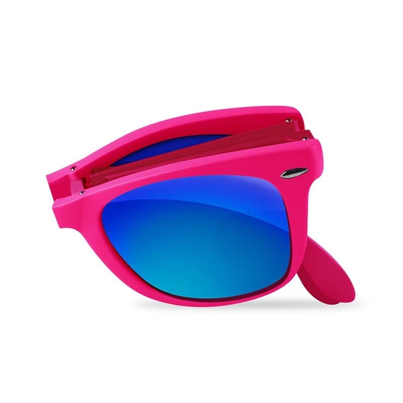 PURO Sunny Kit - Case set for iPhone SE (2022/2020) / 8/7 + foldable sunglasses (pink) - 3