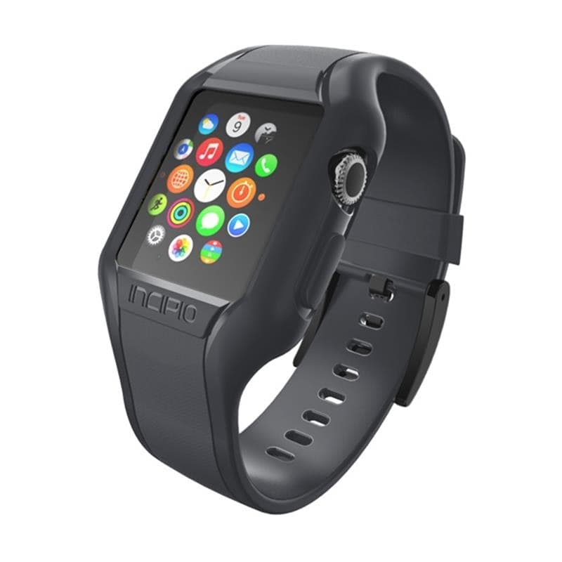 Incipio NGP Band - Elastic Band for Apple Watch 38/40/41 mm (smoke) - 7