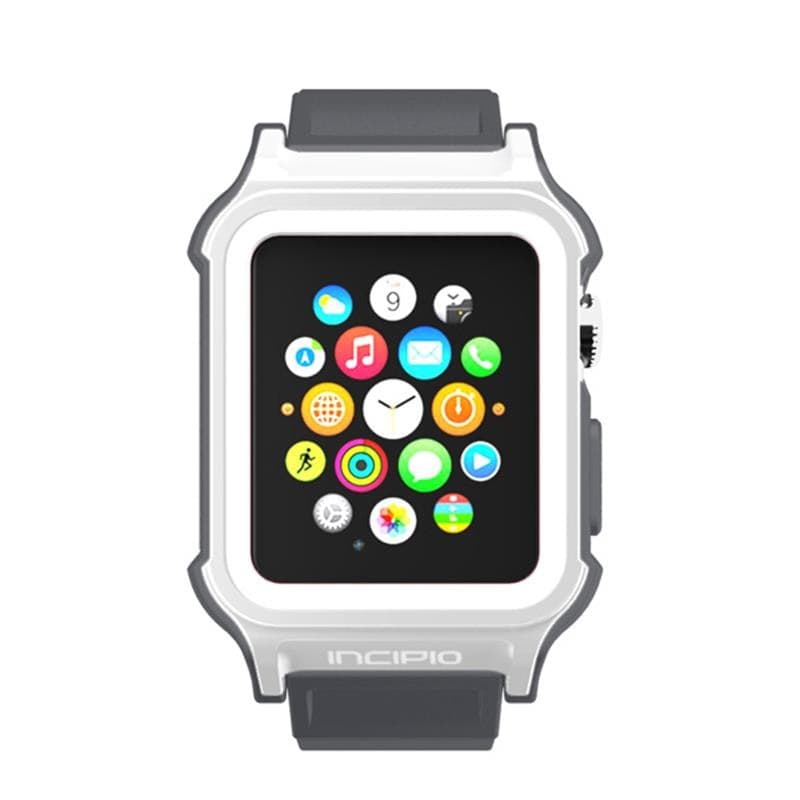 Incipio Octane Band - Armored Band for Apple Watch 38/40/41 mm (White / Gray) - 2