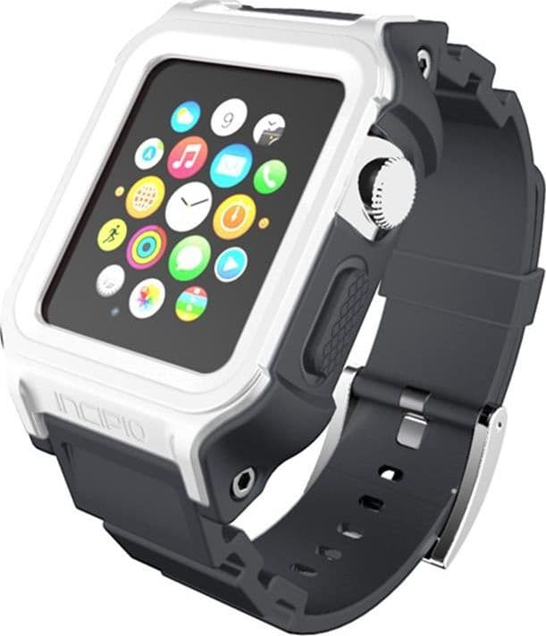 Incipio Octane Band - Armored Band for Apple Watch 38/40/41 mm (White / Gray) - 7