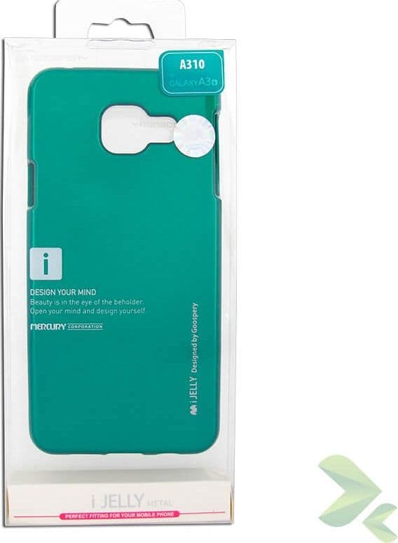 Mercury I-Jelly - Case for Samsung Galaxy A3 (2016) (Green) - 2