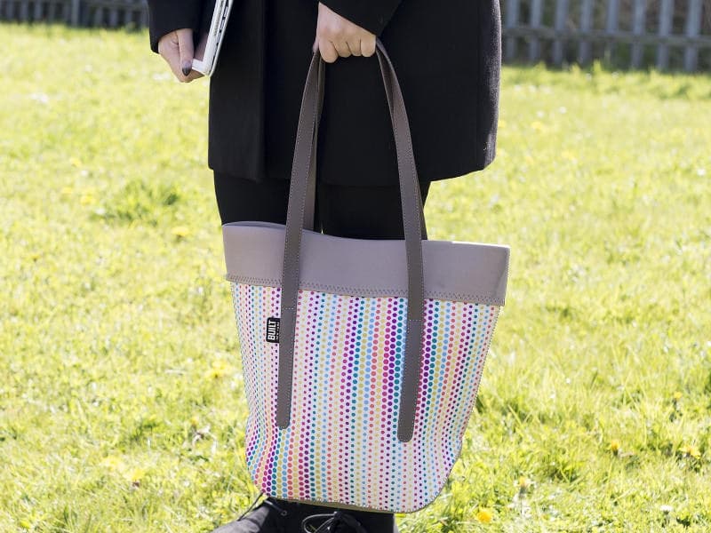 BUILT City Tote - Neoprene Bag (Candy Dot) - 4