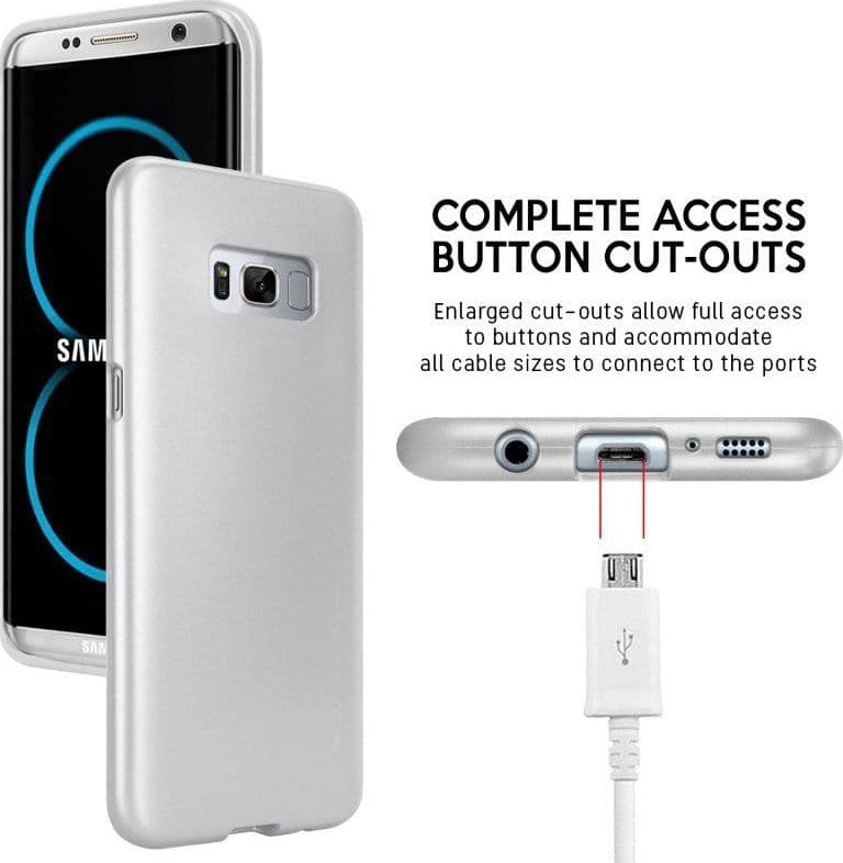 Mercury I-Jelly - Case for Samsung Galaxy S8+ (Silver) - 10
