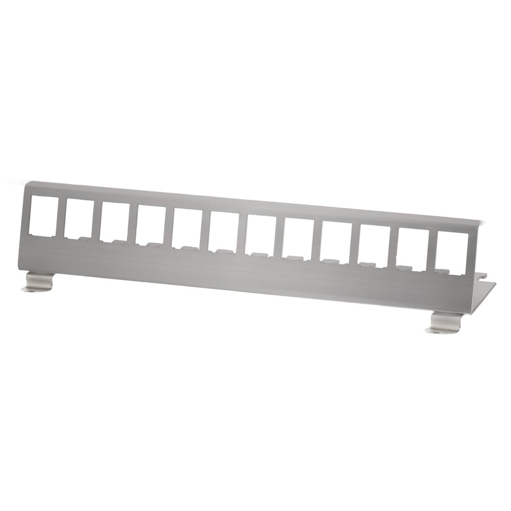 Adattatore per Modulo Keystone 12xRJ45 per Guida DIN - 8